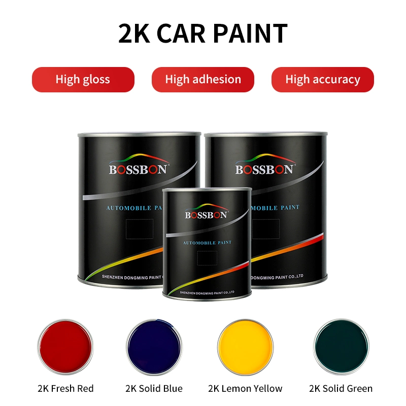 1K 2K Soild Color Refinishes Sikkens Supplier Customizable Automotive Metallic Paint