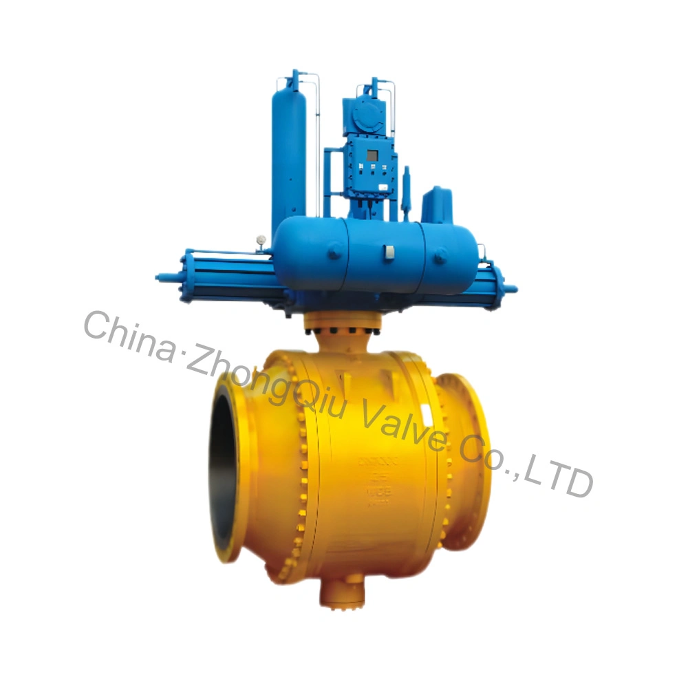 Forged Steel Trunnion Mounted Flange Cast Steel Ball Valve