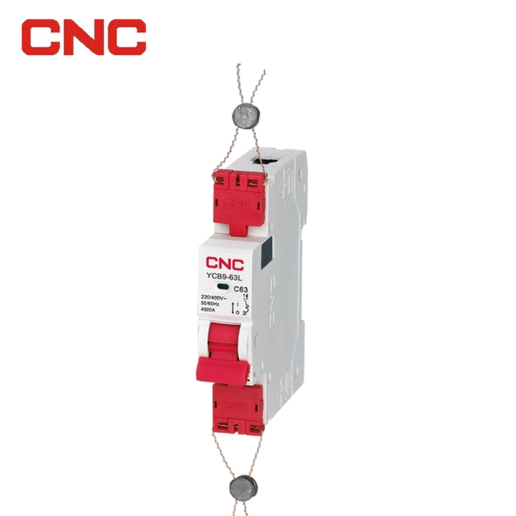 CNC Ycb9-63 DC MCB AC MCB 6ka Circuit Breaker Low Voltage Porducts