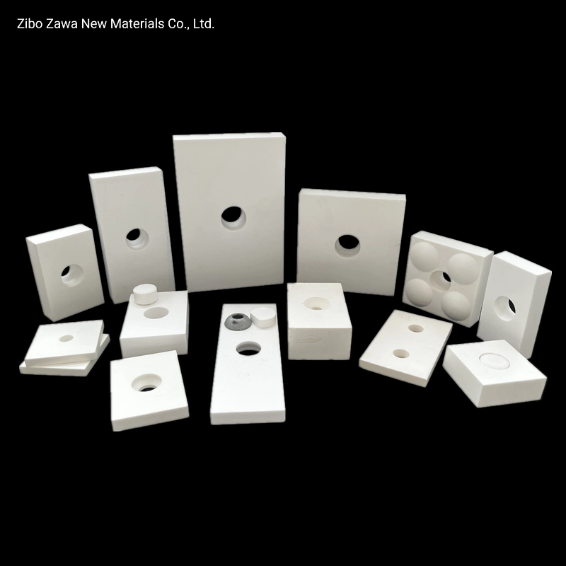 Wear-Resistant Ceramic Lining Plate Cyclone Arc Ceramic Plate Alumina Ceramic Plate