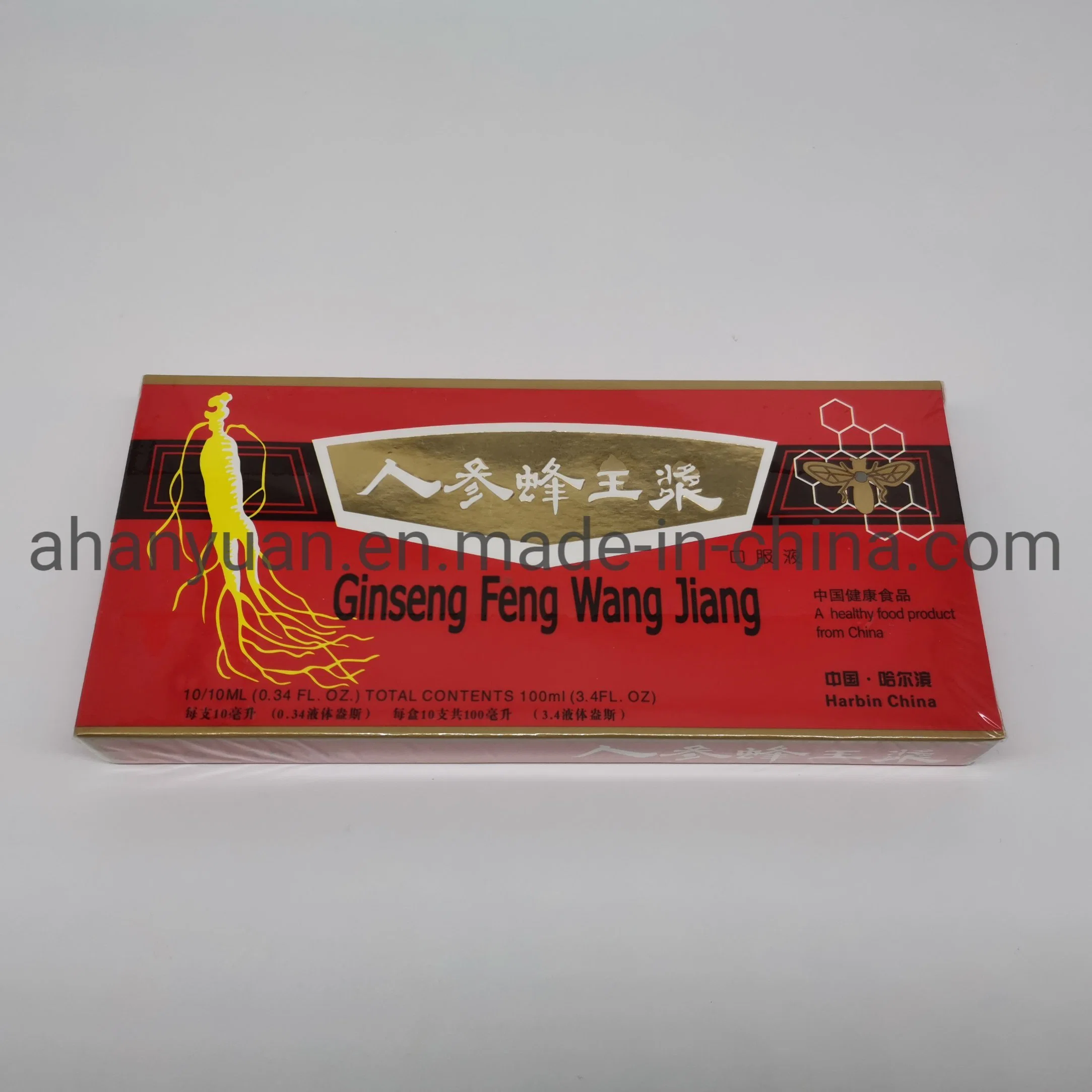 Anti-Fatigue Strengthen Immunity Ginseng Royal Jelly Oral Liquid