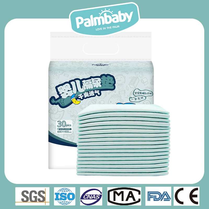 Cambio de pañales absorbentes de electrodos colchoneta portátil impermeable, transpirable Leak-Proof Incontinencia