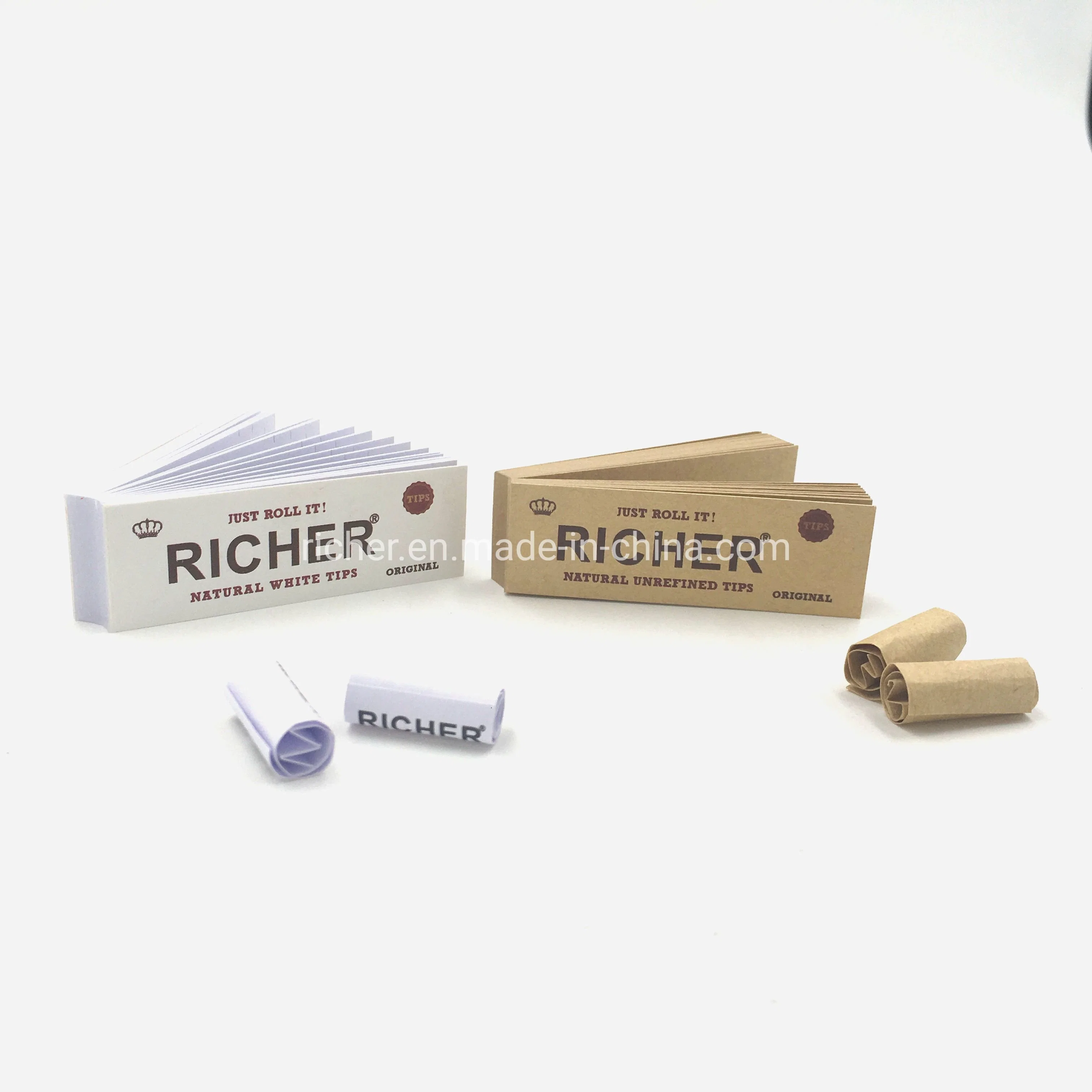 Richer Cigarettes Rolling Papers Filters Tips Smoking Accessories