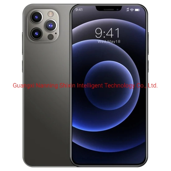 5g I12PRO Max face Unlock 10.0 lampe I12 7.2 PRO Téléphone max