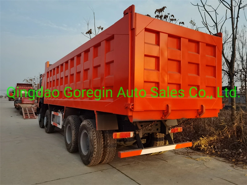 Model 8X4 Sinotruk HOWO Used Heavy 371HP Dump Duty Truck Tipper Truck with Cheap Price