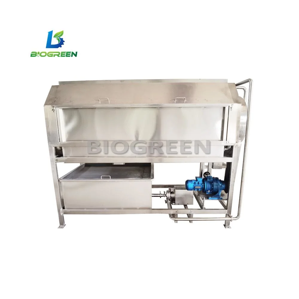 Industrial Automatic Water Jet Continuous Drum Washing Machine for Cleaning Vegetable and Fruit Manufacture Price