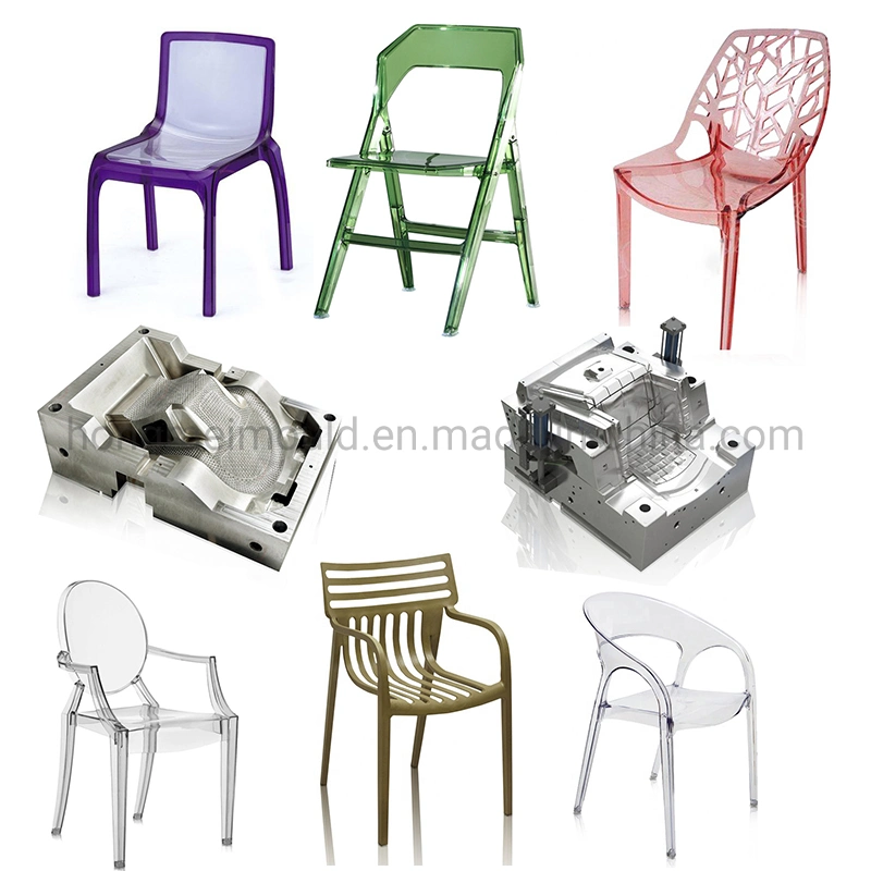Household Plastic Mould Factory Best Selling Chair Mould PC Transparent Chair Injection Mould