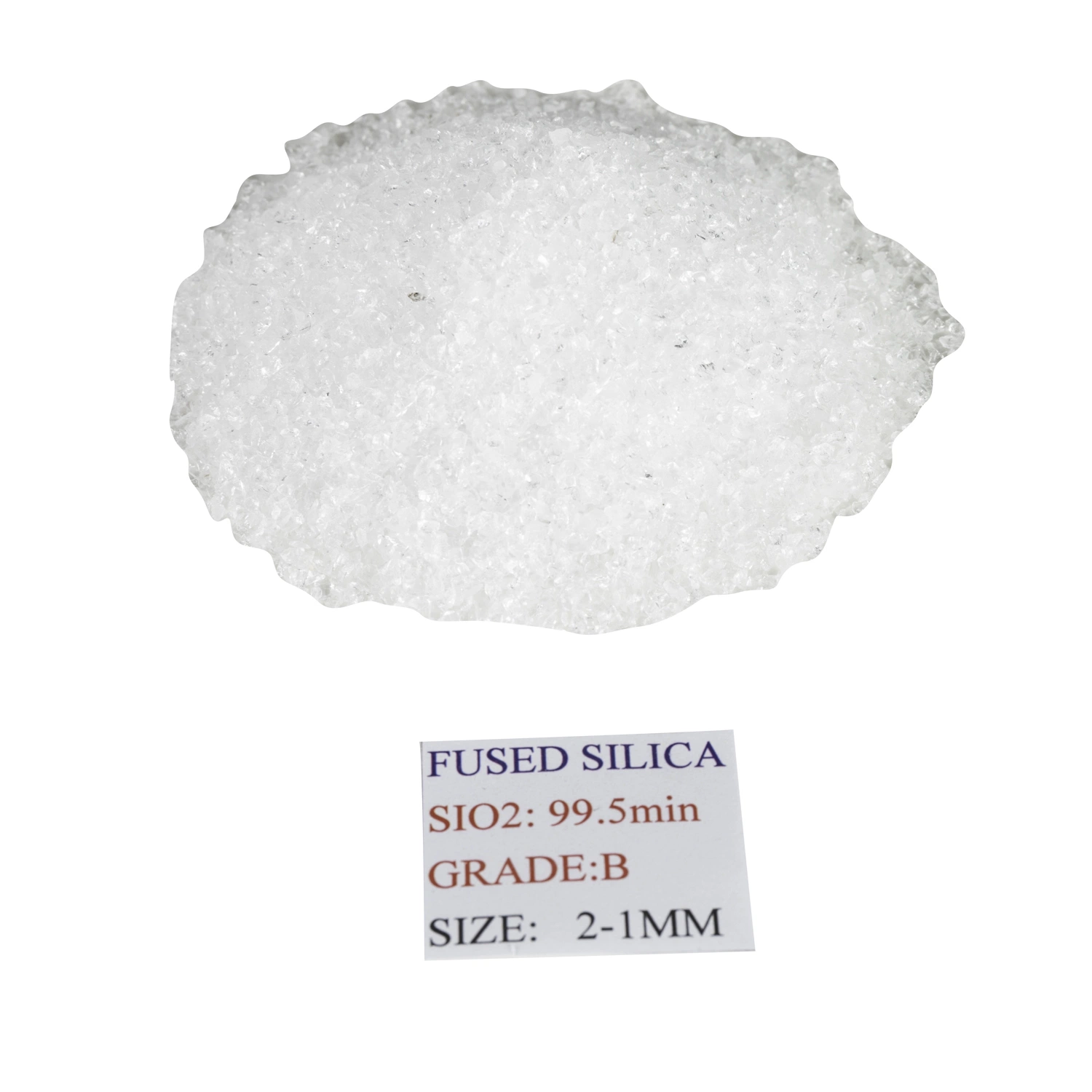 Sio2 99.8% 50-100 Mesh Fused Quartz/Silica Sand Super Fine