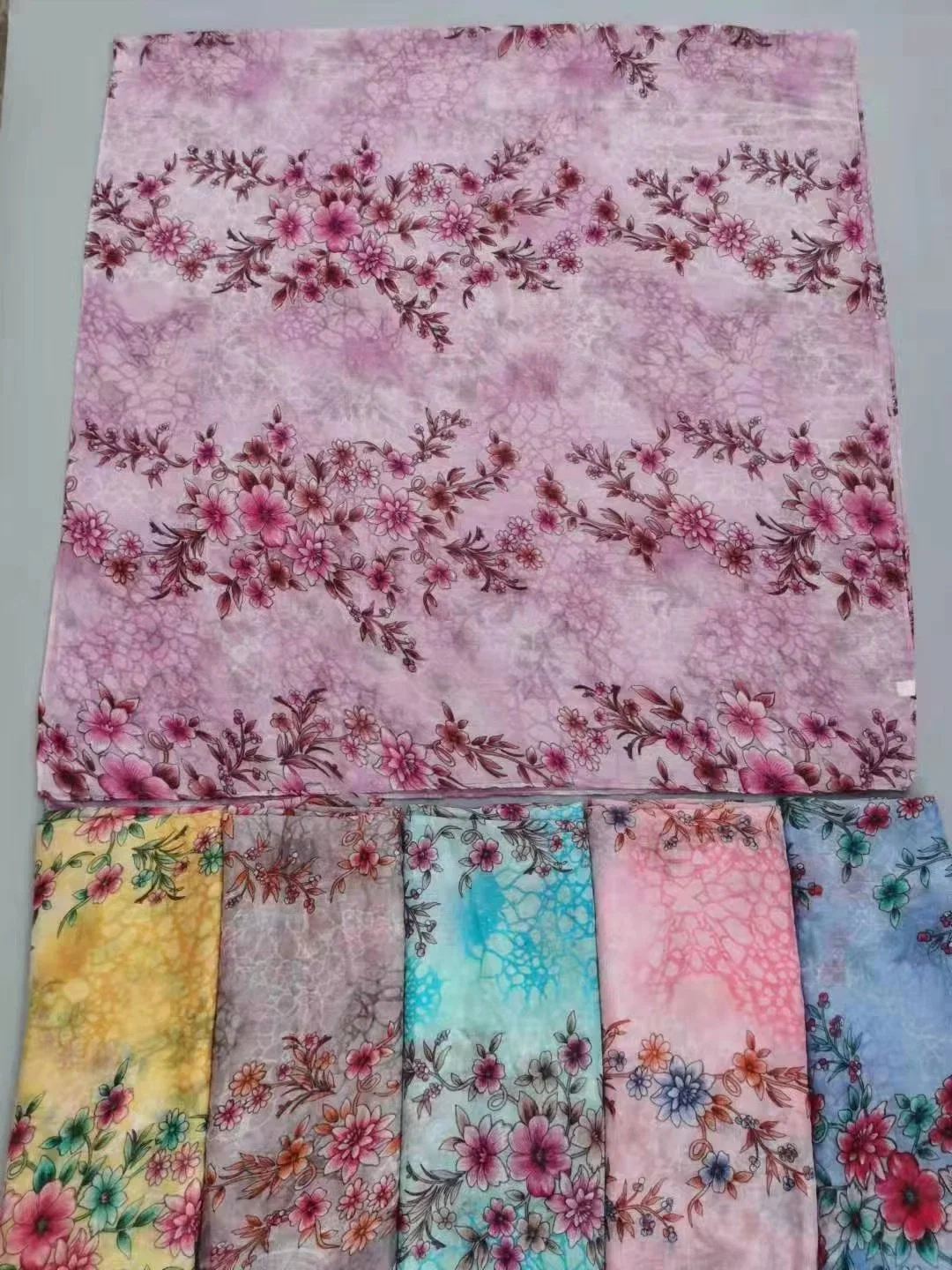 Casual Scarf Square 90*90 100% Cotton Scarf