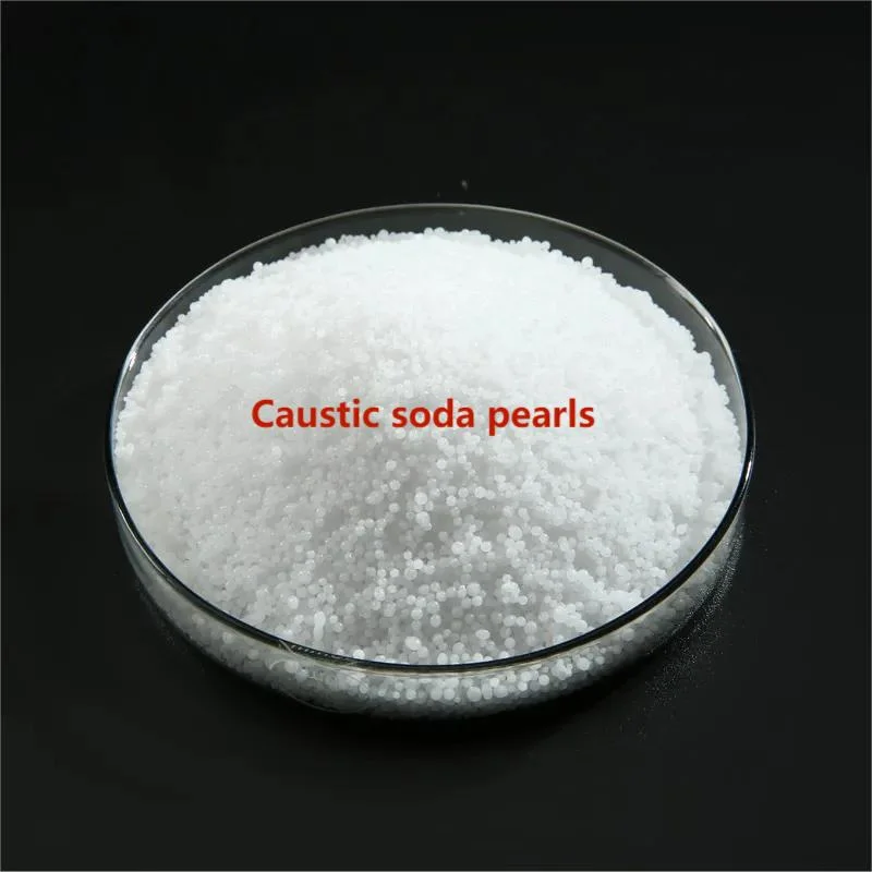 Sodium Hydroxide /Caustic Soda Pearls Price 25kg Bag Raw Material for Water Treatment