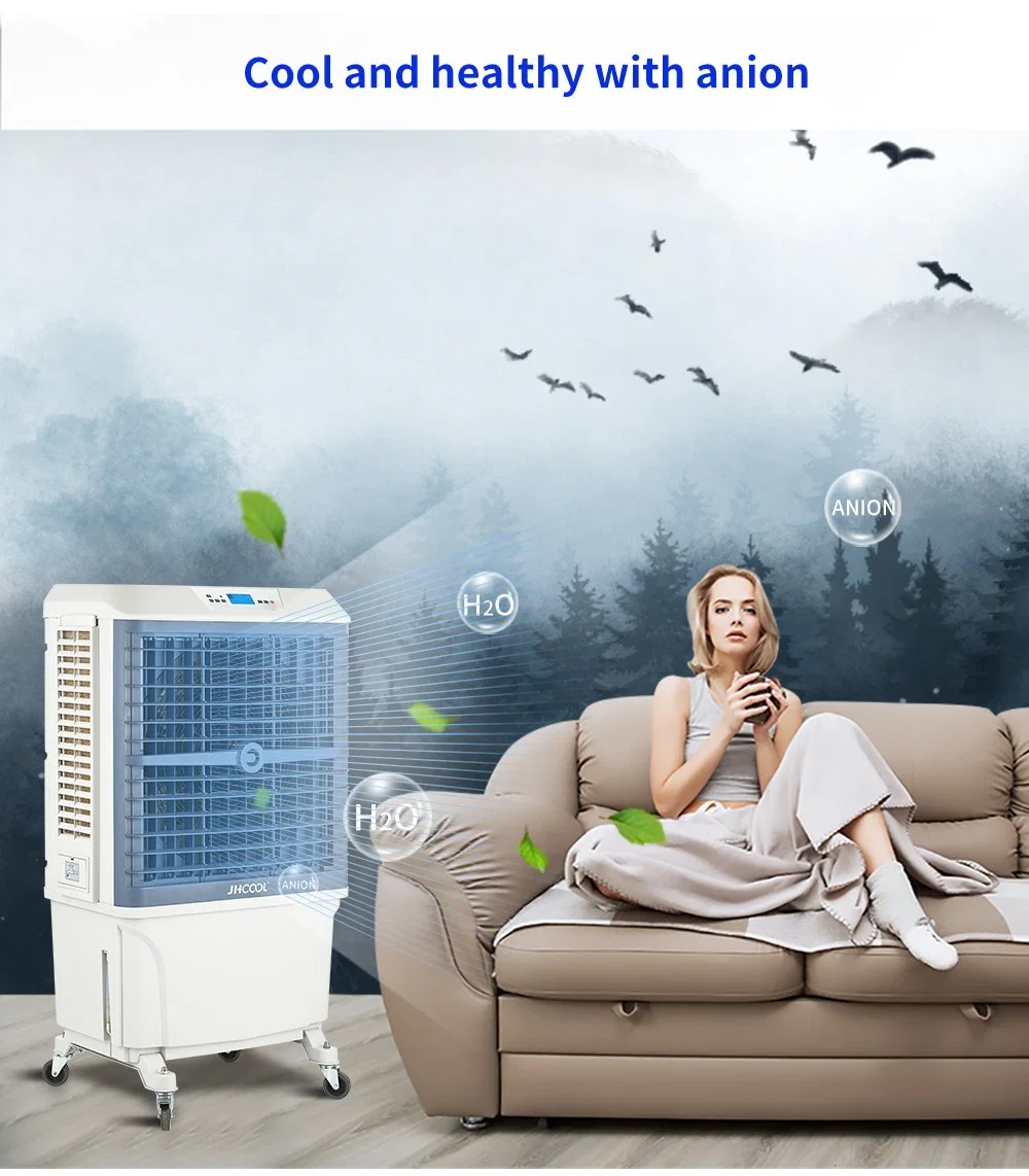 Jh802 Bluetooth Speaker Outdoor Evaporative Portable Air Cooler with 8000 CMH CE CB RoHS EMC