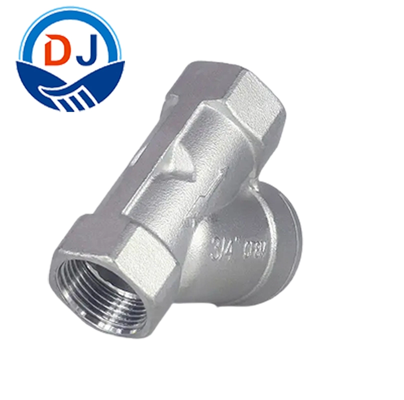 Stainless Steel CF8m Y-Strainer 800psi Wog Filter Remove Impurities NPT Thread