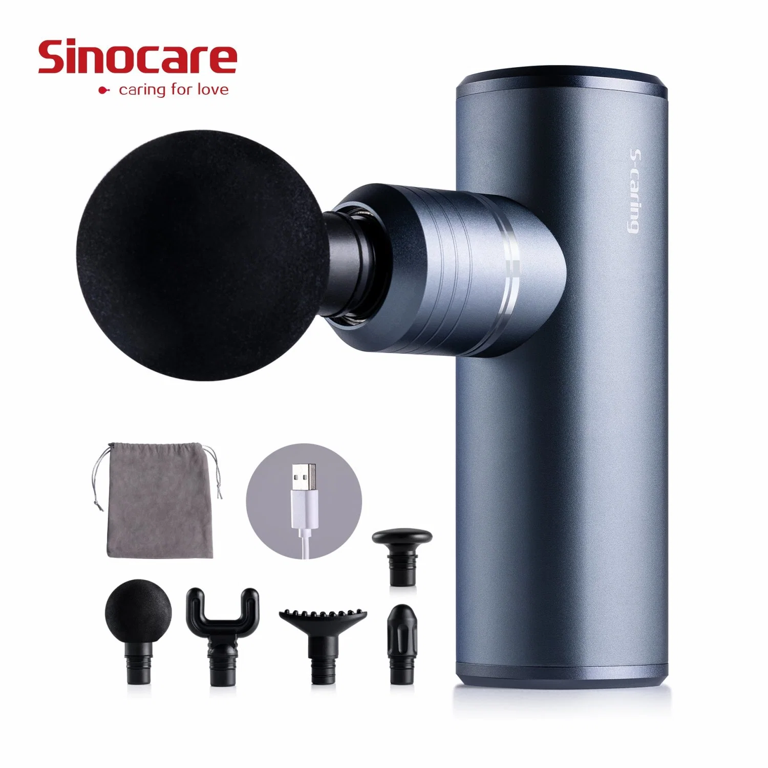 Sinocare New Generation Best Massage Gun LCD Screen Message Gun Deep Tissue Booster High quality/High cost performance Massage Gun