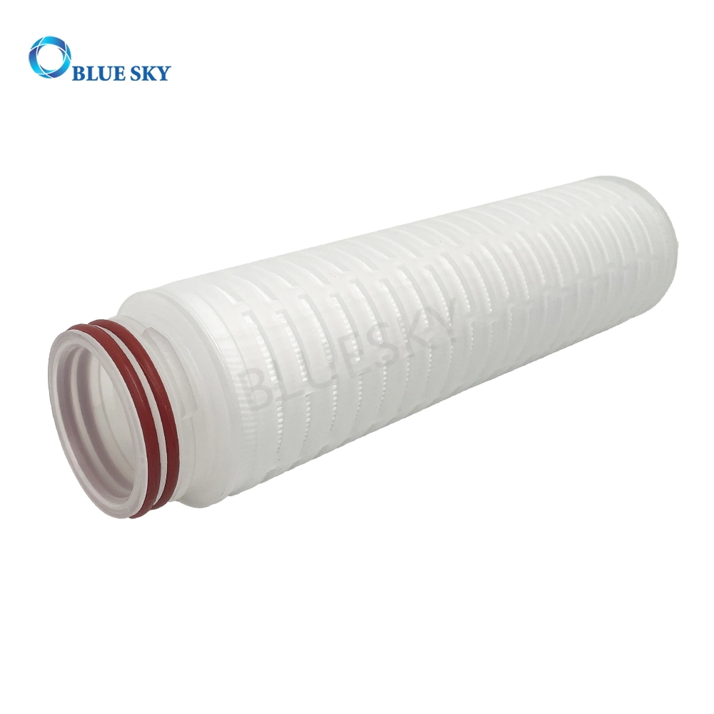 Air Sterile Filtration Filter Absolute Rating Nylon Membrane Water Filter Cartridges for Water Treatment