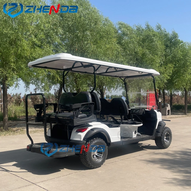 Neu Gestaltete 4 Räder Drive Club Scooter Easy Foldden Tourist Coach Electric Golf Carts Club Kart zum Verkauf