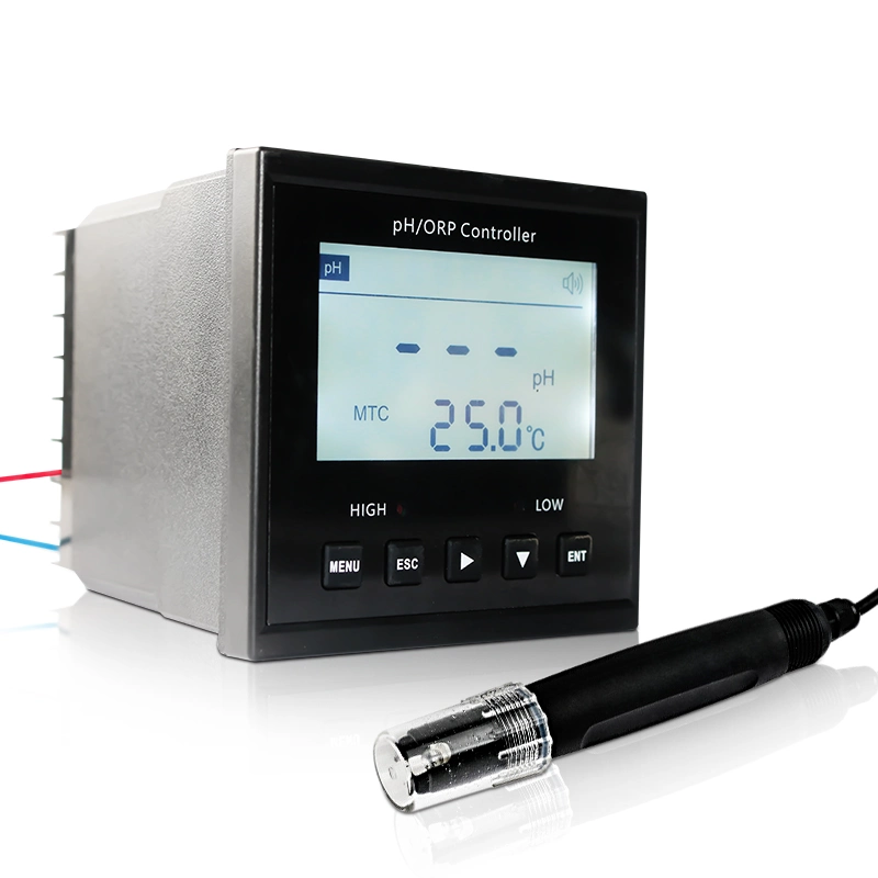 Dosing Control 4 20mA Online pH Analyzer Meter for Water Treatment