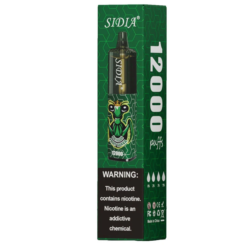 Vollverkauf Distributor Original Sidia E-Cig Einweg-Vape Bar 12K 12000 Puffs