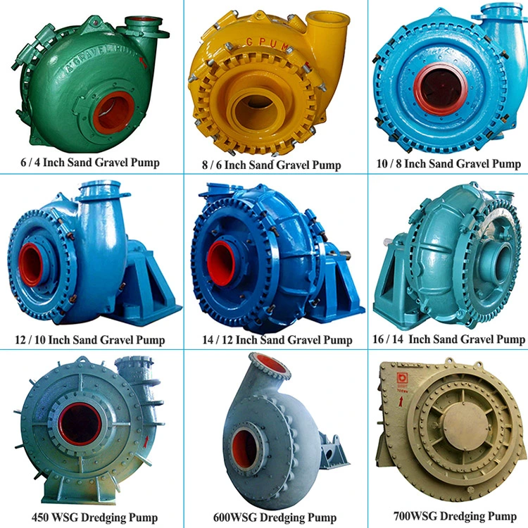 8 Inch Centrifugal Diesel Dredging Mining Slurry Sand Suction Pump Sale