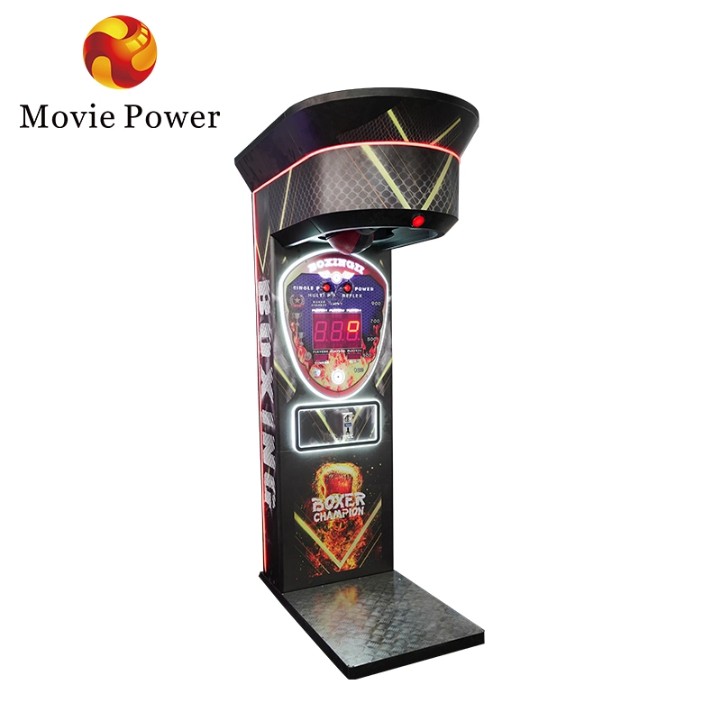 Custom Amusement Park Coin operated Electronic Big Punch Music Boxing Máquina de juego