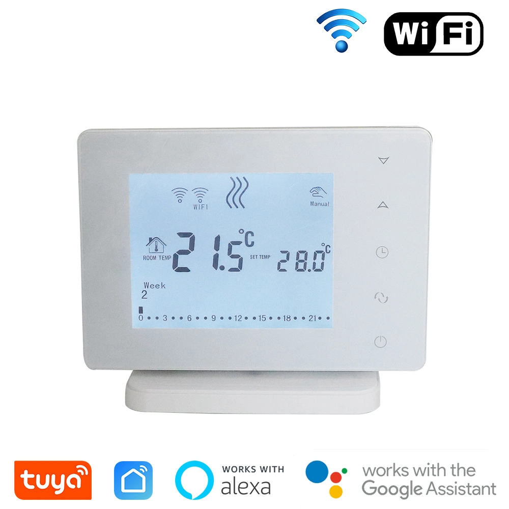 Mincohome Smart Thermostat programmierbares WiFi Wireless für Gas/Wasserkessel Heizthermostate Drahtlos