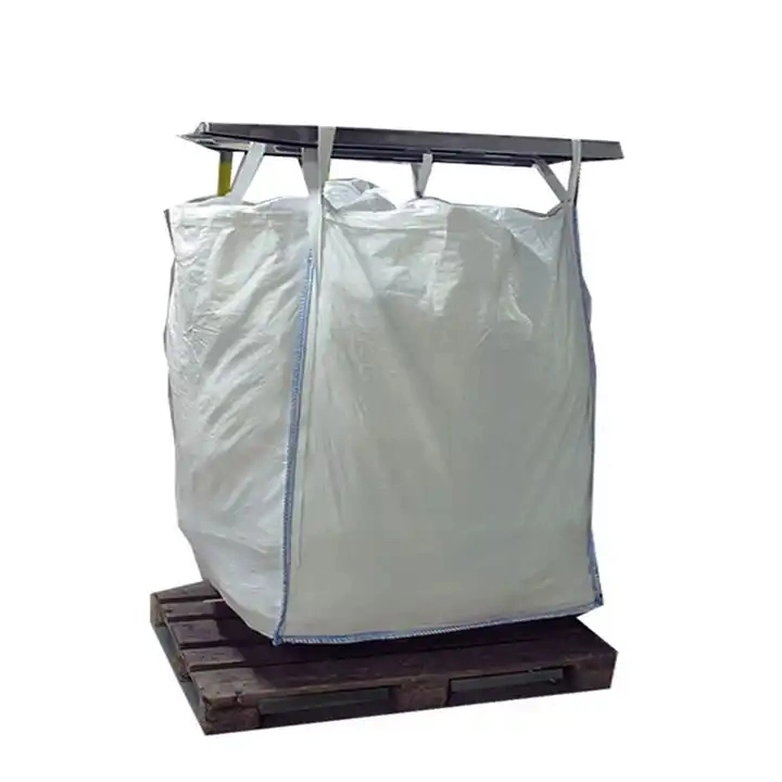 China Firewood belüftete 1 Ton Mesh PP FIBC Tasche Poly Big Bag Brennholz Netz Log Bags für Kartoffelarnol Zwiebel