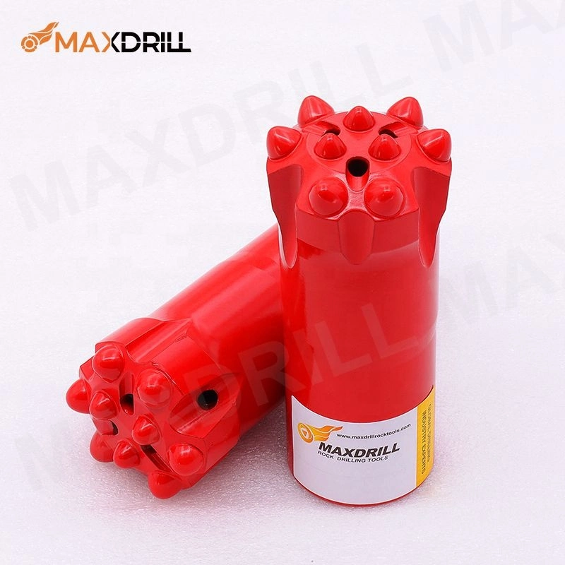 High-Quality Maxdrill Button Bit R28 Drill Bit Thread Bit for Tunneling