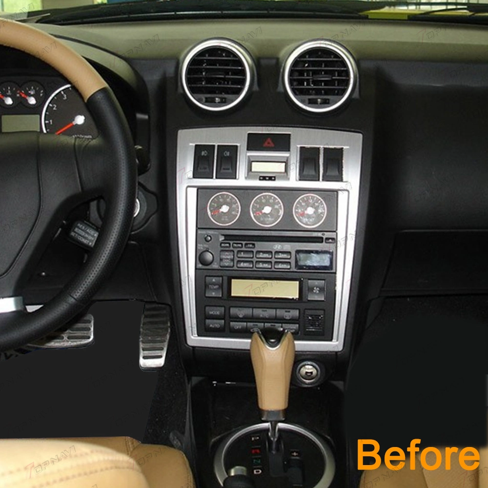 10.4بوصة لشركة هيونداي روهينز كوبيه 2009 Car DVD GPS Navigation مشغل الفيديو