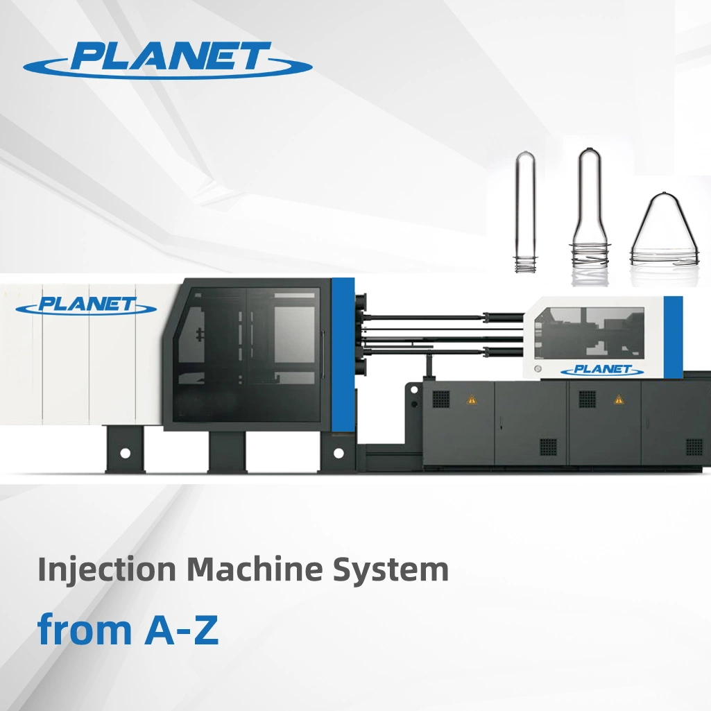 210t máquina de moldeo por inyección de plástico precio automático de fabricación de moldeo de preformas de PET