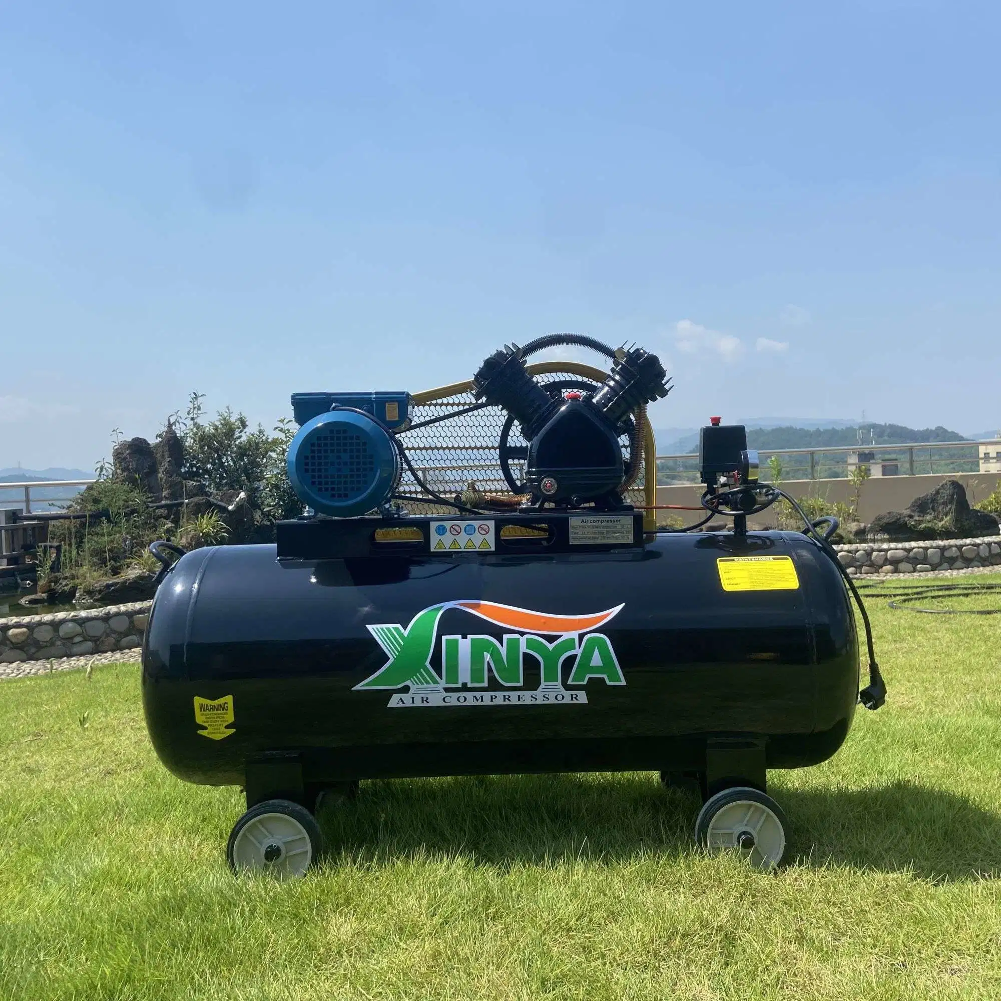 XINYA 50L 100L 150L 200L 250L 300L 400L 500L 2HP 3HP 10HP 2,2kw Китай Производство горячего продажи поршень с ременным приводом Маслоприемник воздушного компрессора