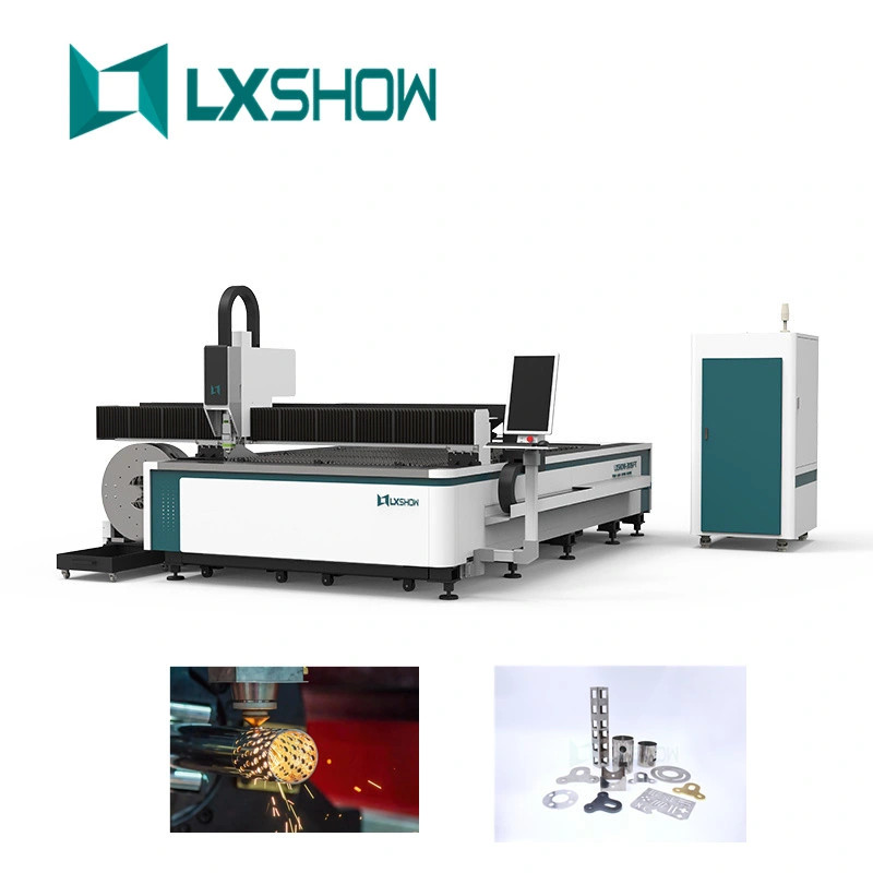 2021 Lxshow Raycus Ipg Max Fiber Laser Tube Cutting Laser Steel Cut Pipe and Tube Cutter