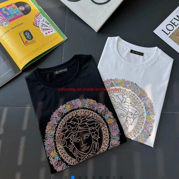 Mayorista/Proveedor B-Alenciaga Moda Marca Moda Diseñador L&amp;$V Boys T Camisetas Mujer de diseño Hombre ropa famosa Marca camiseta Camiseta réplica