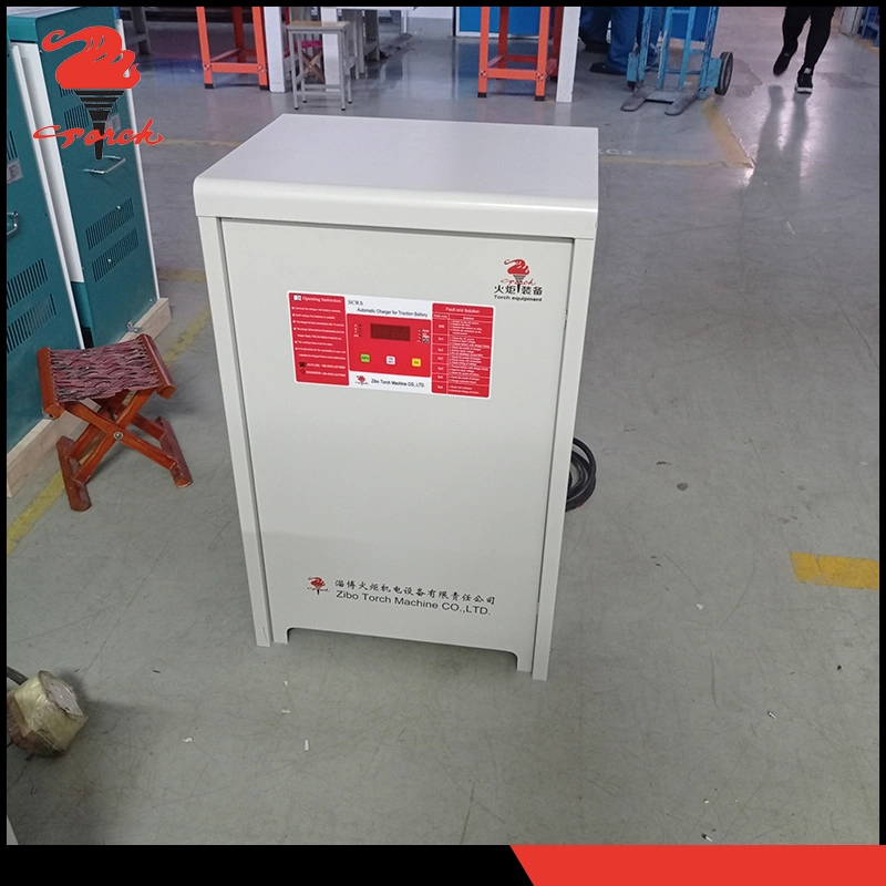 110V Power Forklift and Agv Fast/ Intelligent/Industrial/Thyristor/Phase Controlled Battery Charger