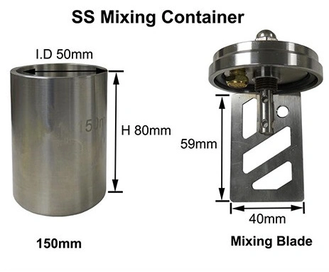 TMAXCN Brand Laboratory Equipment Powder Compact Vacuum Mixer with Mixing Jar