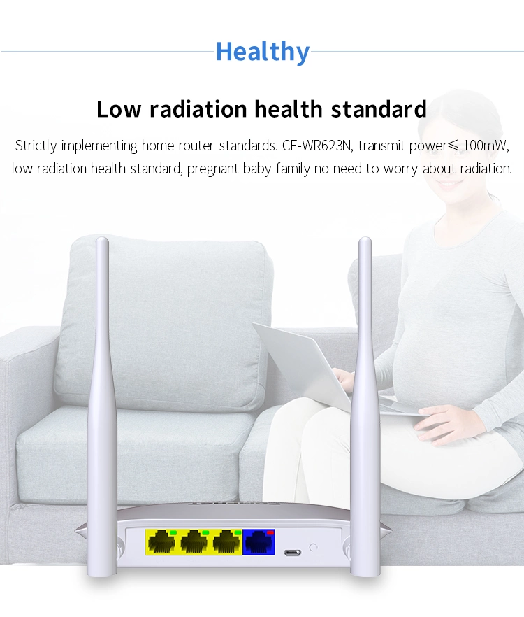 CF-Wr623n antenas externas IEEE802.11b/G/N 5dBi Router WiFi doméstico de 300 Mbps Comfast Router de 10/100 Mbps