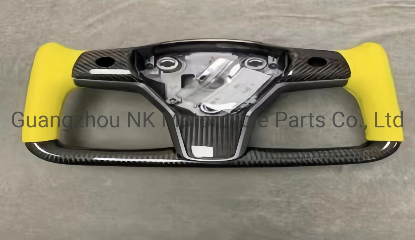 NK volante de alta calidad Accesorios de fibra de carbono coches de carreras Piezas para Tesla Model3/Modely