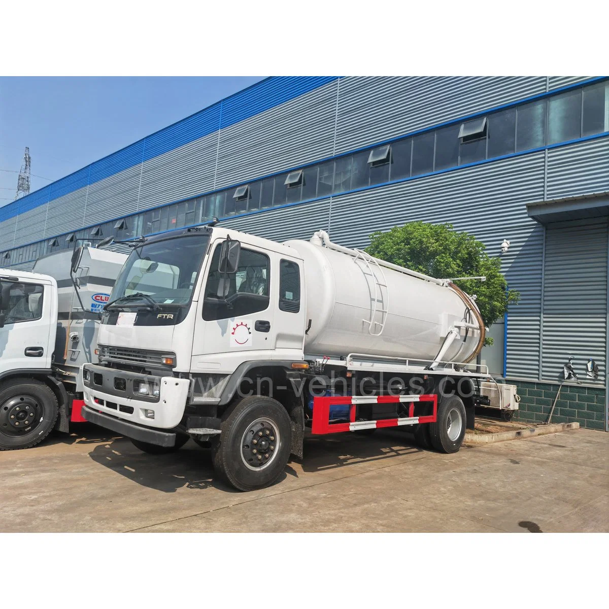 Japan Ftr 16cbm Vakuum Abwasser Fäkalabsaugung Reinigungs-LKW