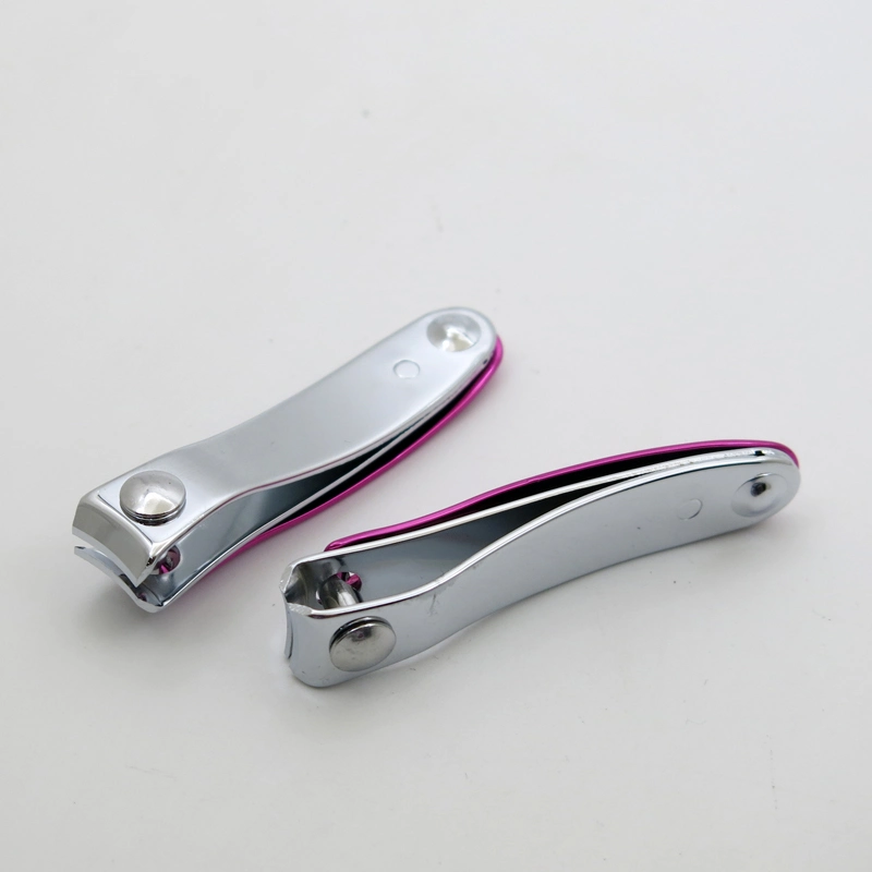 Korea Design Nail Beauty Products Care Nail Clippers with Colorful Grip for Manicure Set Tools