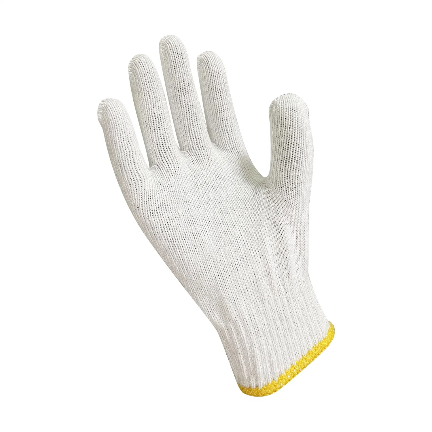 Good Price 7/10 Gauges Natural White Work Cotton Labor Protection Glove