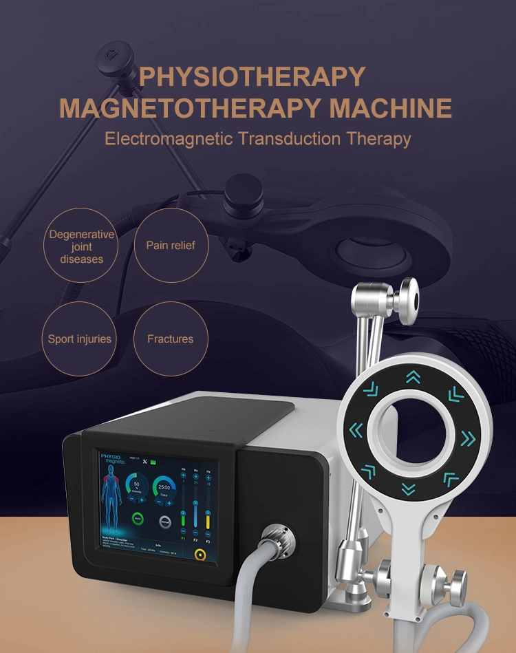 Magnetoterapia cuerpo Pemfeild Terapia de campo magnético Terapia de transducción magneto