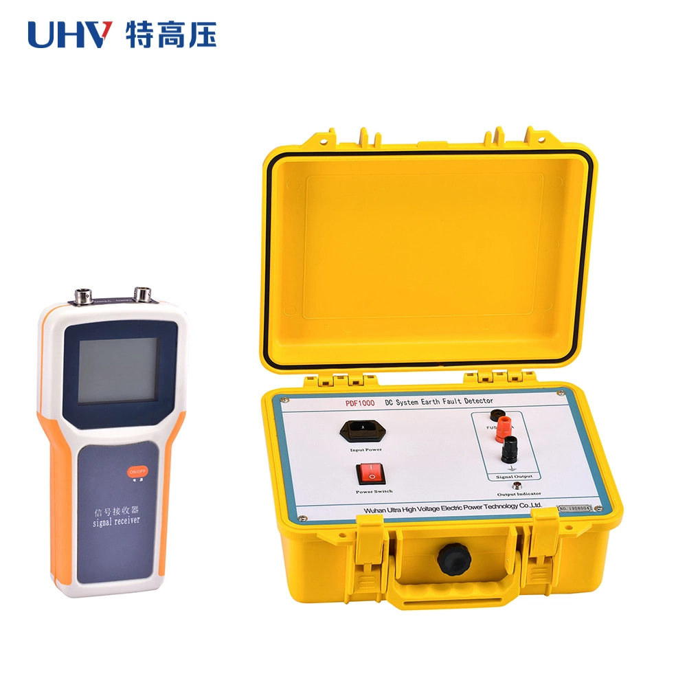 Pdf1000 DC System Earth Fault Ground Fault Tester Detector (جهاز الكشف عن أعطال أرضية بنظام التحكم في مسافة الركن