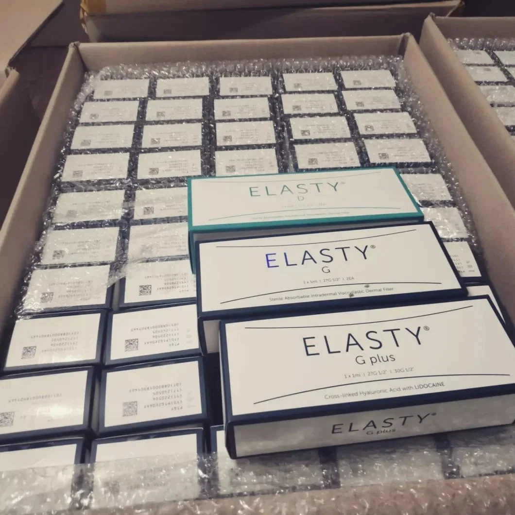 Corea entrecruzado ácido Hialurónico ácido inyectable Elasty 1ml*2 una caja