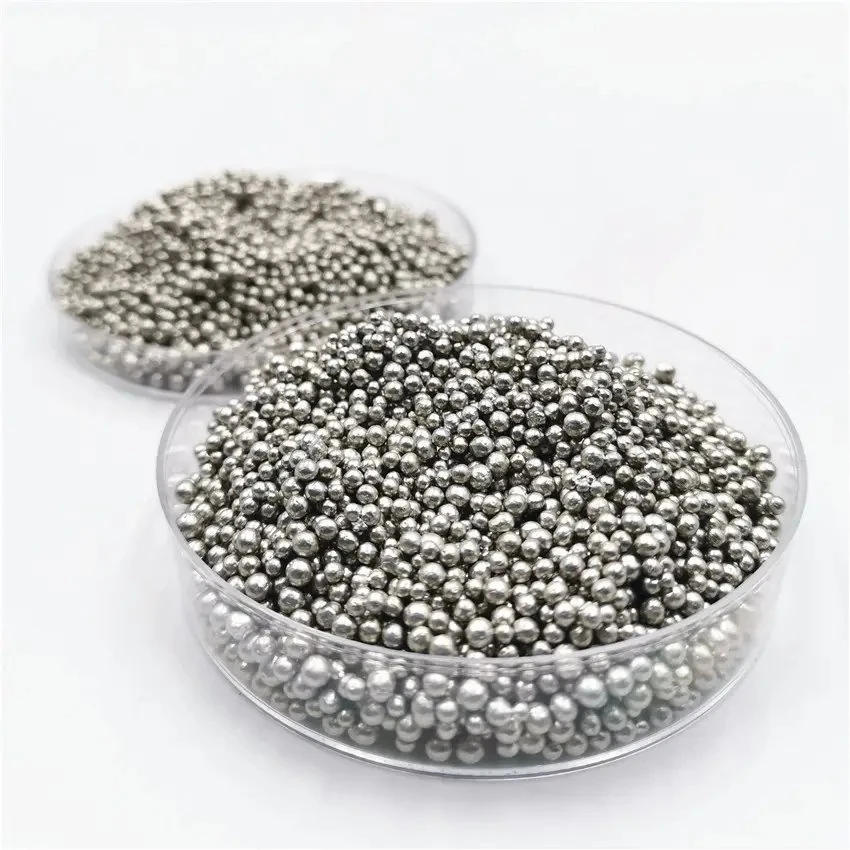 0.2-6mm Vanadium Aluminum Alloy Silver Bismuth Lead Tin Alloy Pellets