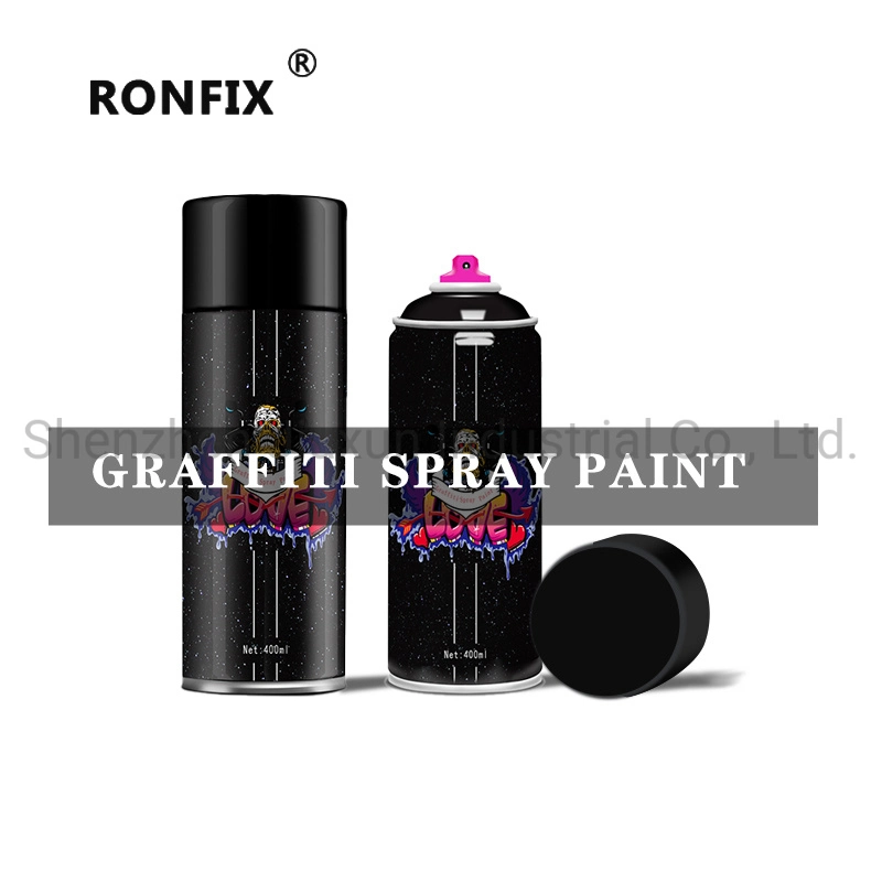 Ronfix Graffiti Spray Paint, Acrylic Spray Paint, Aerosol DIY Spray Paint 400ml, Acrylic Graffiti Spray Paint. Graffiti