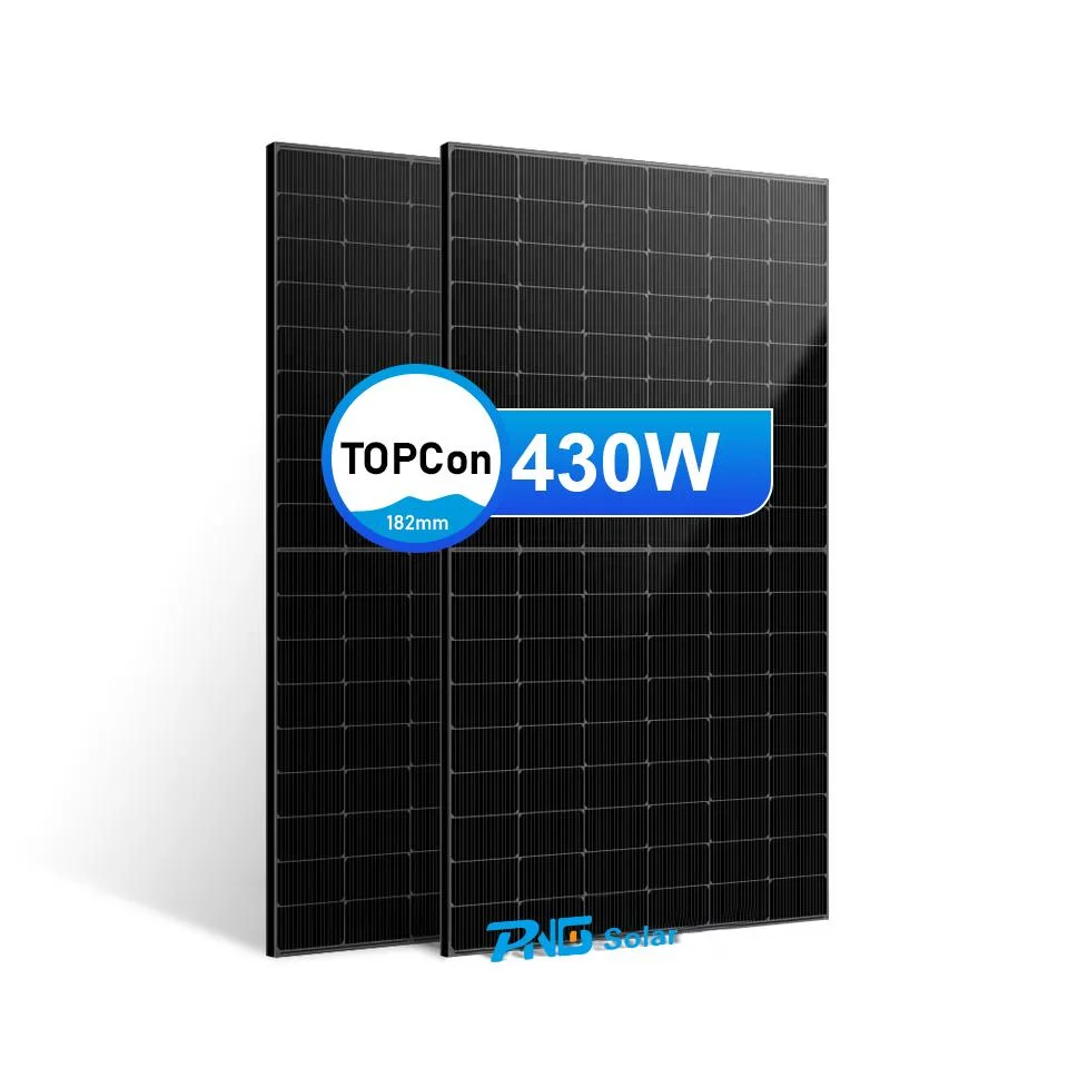 PNG Solar 182mm N Type 430W 435W Hallf Cell Mono Topcon Photovoltaic PV Modules Solar Panels Price for Europe Market