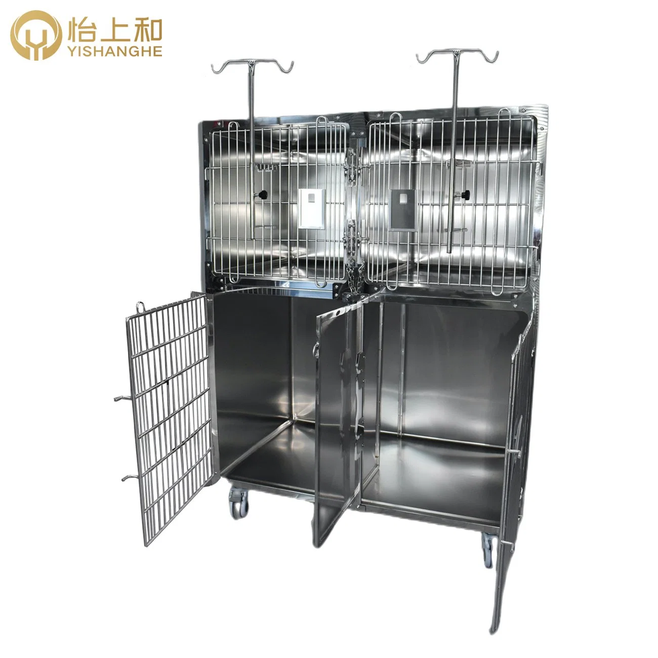 Dog Bank Top Quality Pet Large Dog Cage Simple Steel Wide Budgie Bird Parrot Breeding Cage