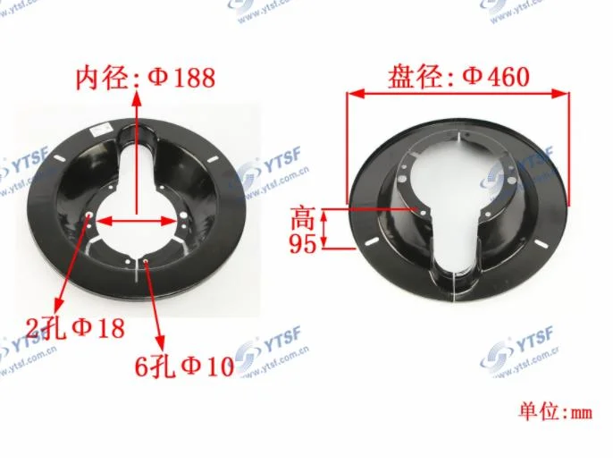 High quality/High cost performance  Trailer Parts Brake Disc Fuwa