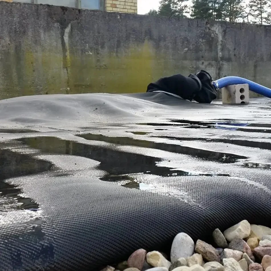 La filtration Geotube avec divers de la fonction de protéger ou de vidange de filtre séparé