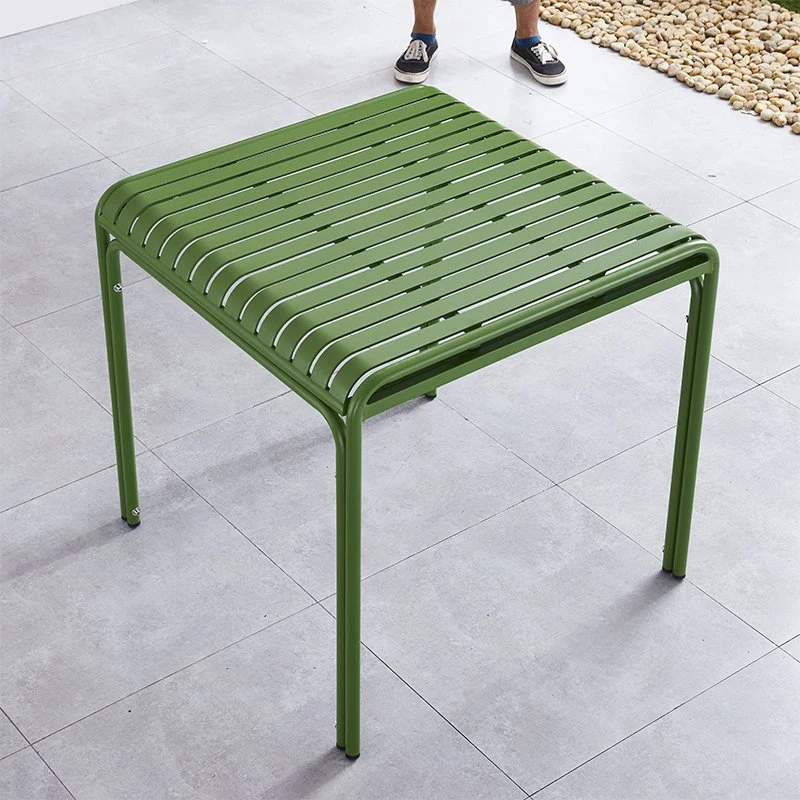 Hot Sale New Type Outdoor Coffee Table Aluminum Patio Dining Table