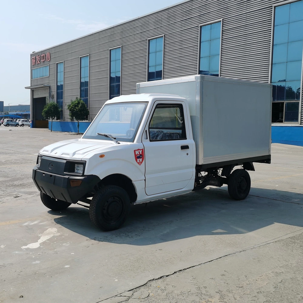 Carro de recolha elétrica do modelo mais recente da Aucwell com caixa de carga elétrica Preço de venda do camião