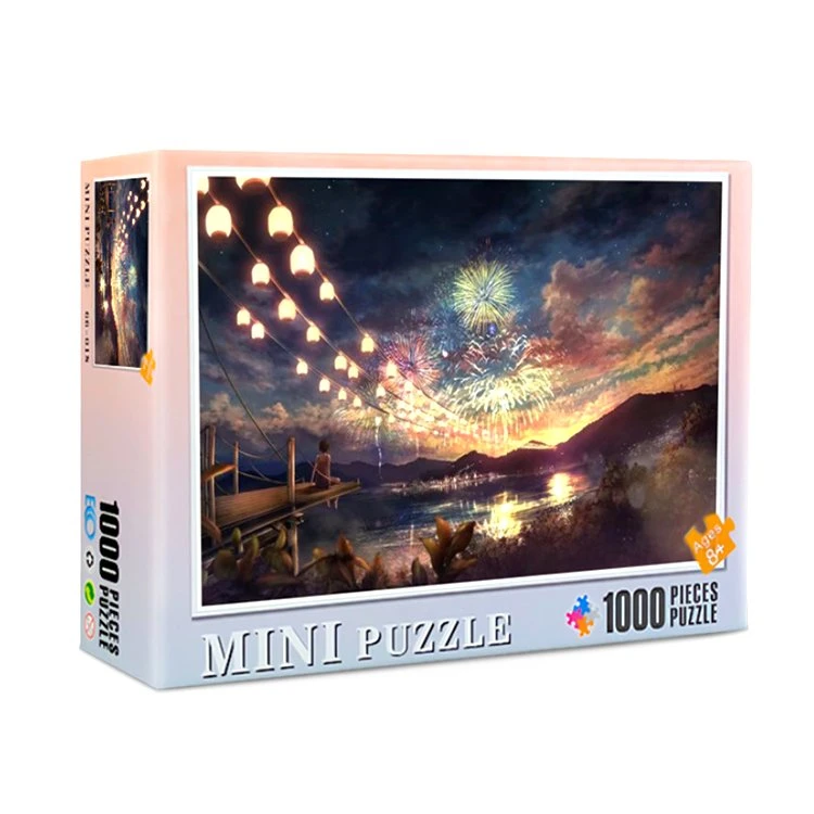 Mundialmente famosa pintura de 1.000 peças Mini Puzzle Brinquedos